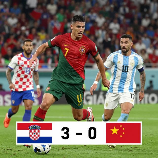 Bồ Đào Nha thắng kịch tính Croatia, Argentina hủy diệt Cape Verde: Ngày thi đấu thứ 22 World Cup 202